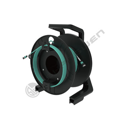 TPU Armored Jumper LC FC SC ST singlemode Fiber Optic OM3 convert  Detachable 8K Fiber Optic HD data MPO Cable Kit