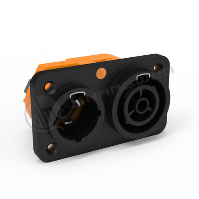 Ip65 Wasserdichtes elektrisches Stromanschluss Weibliches Chassisanschluss