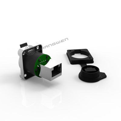 Ethernet 8-Pin-Wasserdichte Steckdose Weibliche Steckdose Rj45