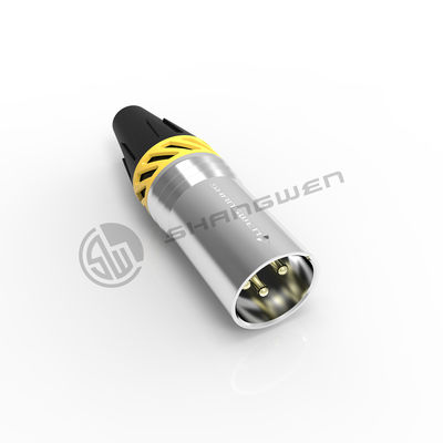 Kleiner XLR-Stromanschluss Außenwasserdicht 3-Stift-Mann-Steckeranschluss