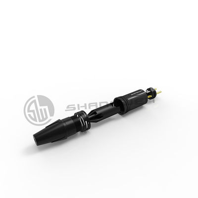 Mini 3-Pin-Audio-Anschluss Leichtgewicht XLR-Mann-Steckeranschluss