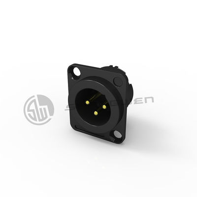 Audio XLR Mini Mini 3-Pin-Anschluss Elektrische D-Form Männliche Steckdose