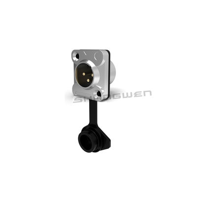 XLR Audio Power Wasserdichte Steckdose Anschluss 3 Pins Mikrofon IP65