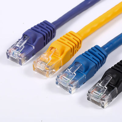 Kategorie 5E Kategorie 6 Kategorie 6a UTP Ethernet-Patchkabel rund für die Kommunikation