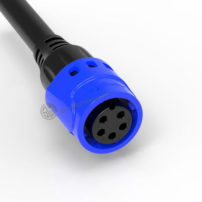 M19 Stromanschluss IP67 Selbstverriegelung Industrieller 5-Pin-Frauenanschluss