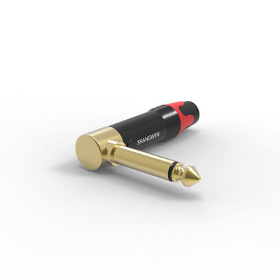 Audio 6.35 mm Jack Plug Male Connector Electrical 250V Power