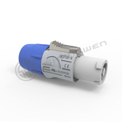 20A 250V Kreislaufstromanschluss Innenraum 3 Leiteranschluss Powercon
