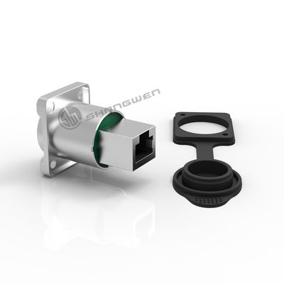 Wasserdichte Rj45-Verbindung für industrielle Außenschienen