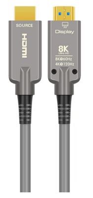 Gepanzerte Glasfaser HDMI2.0 HD Kabel Trommel 4K 60Hz TPU-abgedecktes Kabel für Audio-Video-TV mit Schildkabelrolle