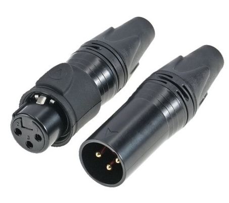 Zubehör für industrielle Elektronik Weibliche wasserdichte 3-Pin-XLR-Anschluss für Audio-Video im Außenbereich und wasserdicht
