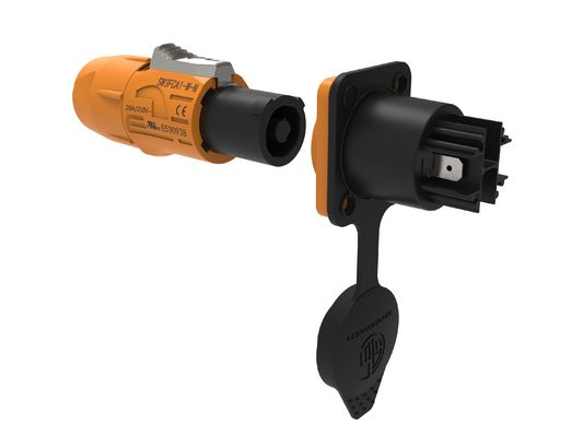 Powercon Außenwasserdichte Stromanschluss Stecker 250V 20A 3 Leiter