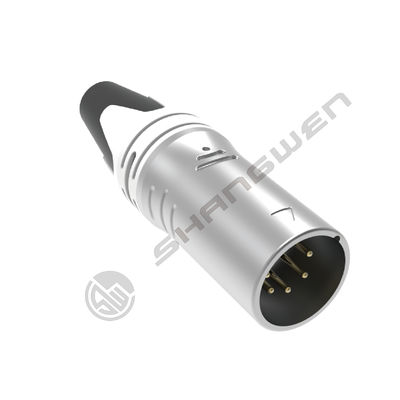 Wasserdicht IP65 5-Pin XLR-Anschluss Weiblicher Adapter Zinklegierung Shell Außenmikrofon MIC Stecker Steckdose Männlicher Anschluss