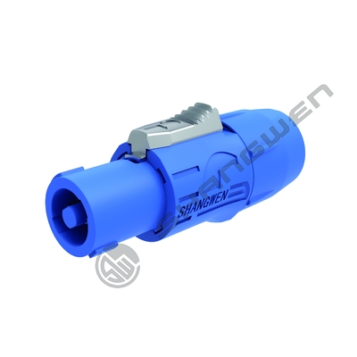 Wasserdicht D-Form weibliche Steckdose männliche Steckdose Metall-Schale 4 Pins Lautsprecher-Anschluss