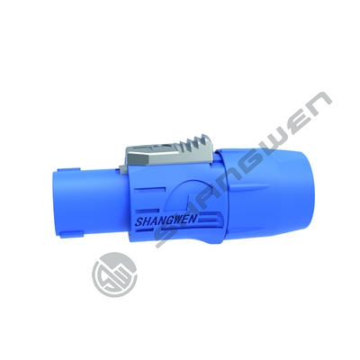 Industrie-Lautsprecheranschluss D-Form 4-poliger wasserdichter Stecker Buchse 4-poliger Speakon-Kabelanschluss für Lautsprecher