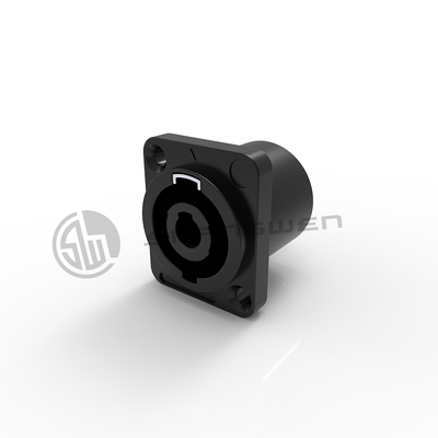 Individuelles 4-Pin-Männliches Fahrwerk Lautsprecher-Anschluss mit 30A Nennstrom und Rechteckform