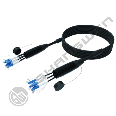 LC SC FC Kommunikationskabel TPU wasserdicht LC-LC Einzelmodus gepanzerter PDLC Glasfaser Patch Kabel Rolle 4/6/8 Kerne