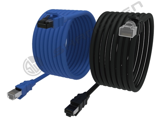 CE ROHS FTP UTP SFTP Cat7 Rj45 Plug Network Lan Kabel 1000ft CAT7 LAN AWG23 S/FTP 100% Kupferorange