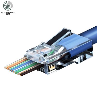 8P8C RJ45 Cat5e Cat6 UTP Jack Connector Adapter for Wall Plate Toolless 90 Degree Internet Network Ethernet Lan Cable