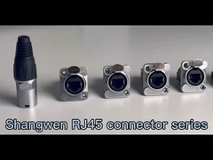 IP44 wasserdicht RJ45-Stromanschluss Stecker für LED-Bildschirm Audio-Video