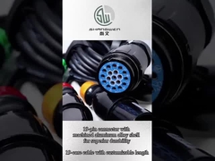 Industrielle Elektronik IP67 wasserdichte Kupplungen für LED-Display-Steckverbinder und Zubehör