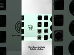 Innen-Außen-Panel-Anschlussverbindung weiblich männlich IP65 wasserdichtes Datenkabelanschluss