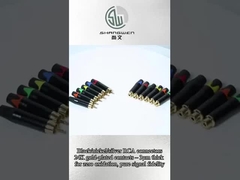 Industrial Plug RCA Audio Connector 2 Kontakt RCA Männlich Lotus Jack