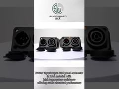 Ip65 Wasserdichtes elektrisches Stromanschluss Weibliches Chassisanschluss